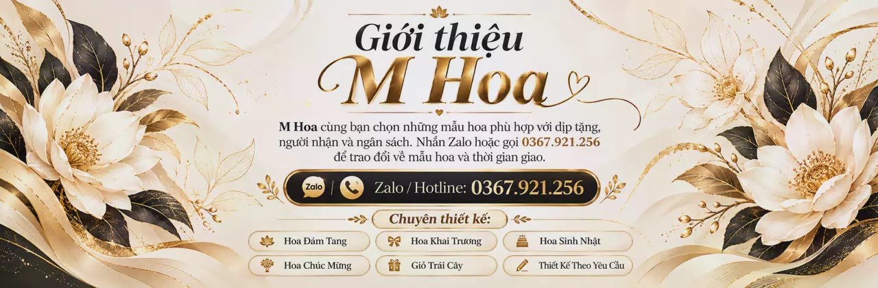 Ảnh bìa Shop hoa tươi Xã Diên Lạc Khánh Hoà - Trao hoa đẹp, gửi điều thân thương